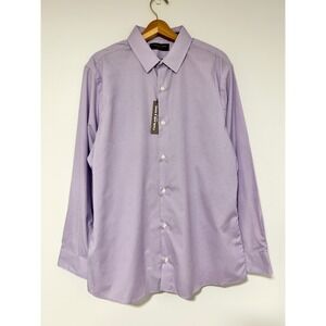 fairlane and sons dress shirt Fairlane & Sons Wrinkle Free Button-Up Shirt Mens L Regular Fit Longsleeve